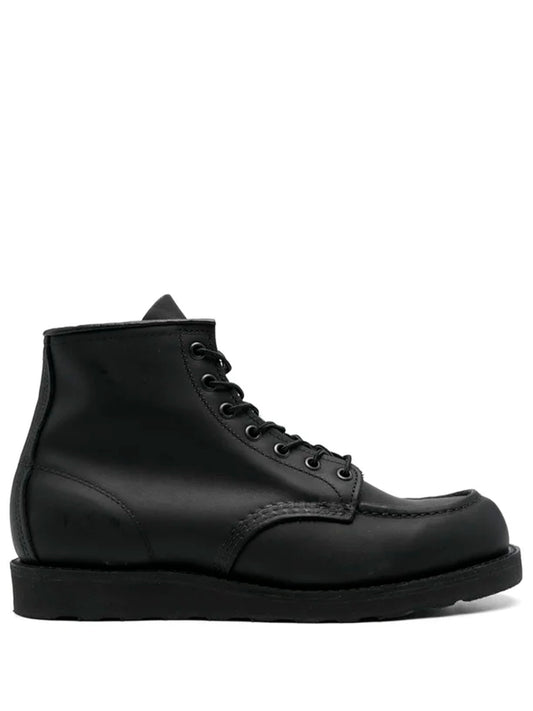 RED WING SHOES-8074 CLASSIC MOC-08074 BLACK