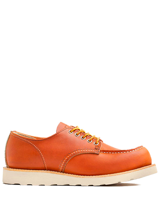 RED WING SHOES-MOC OXFORD-08092D BROWN