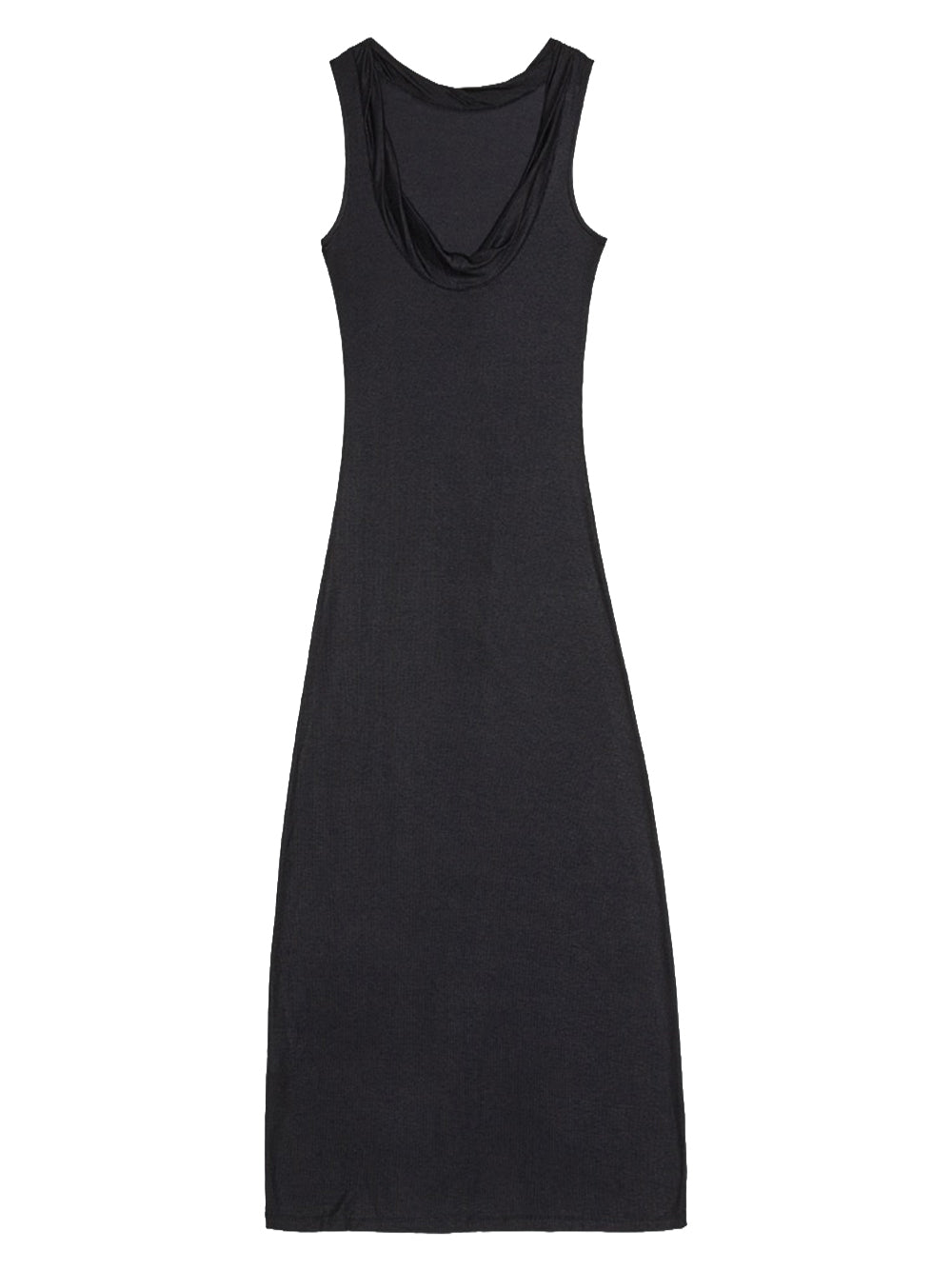 REMAIN-JERSEY MAXI DRESS-502854083 083 ANTHRACITE