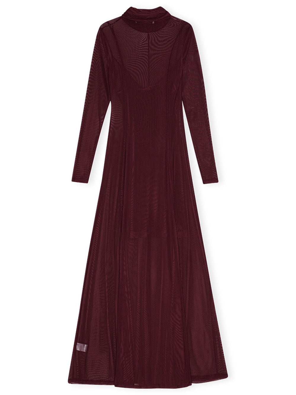 REMAIN-MAXI MESH DRESS-5019472694 2694 WINETASTING