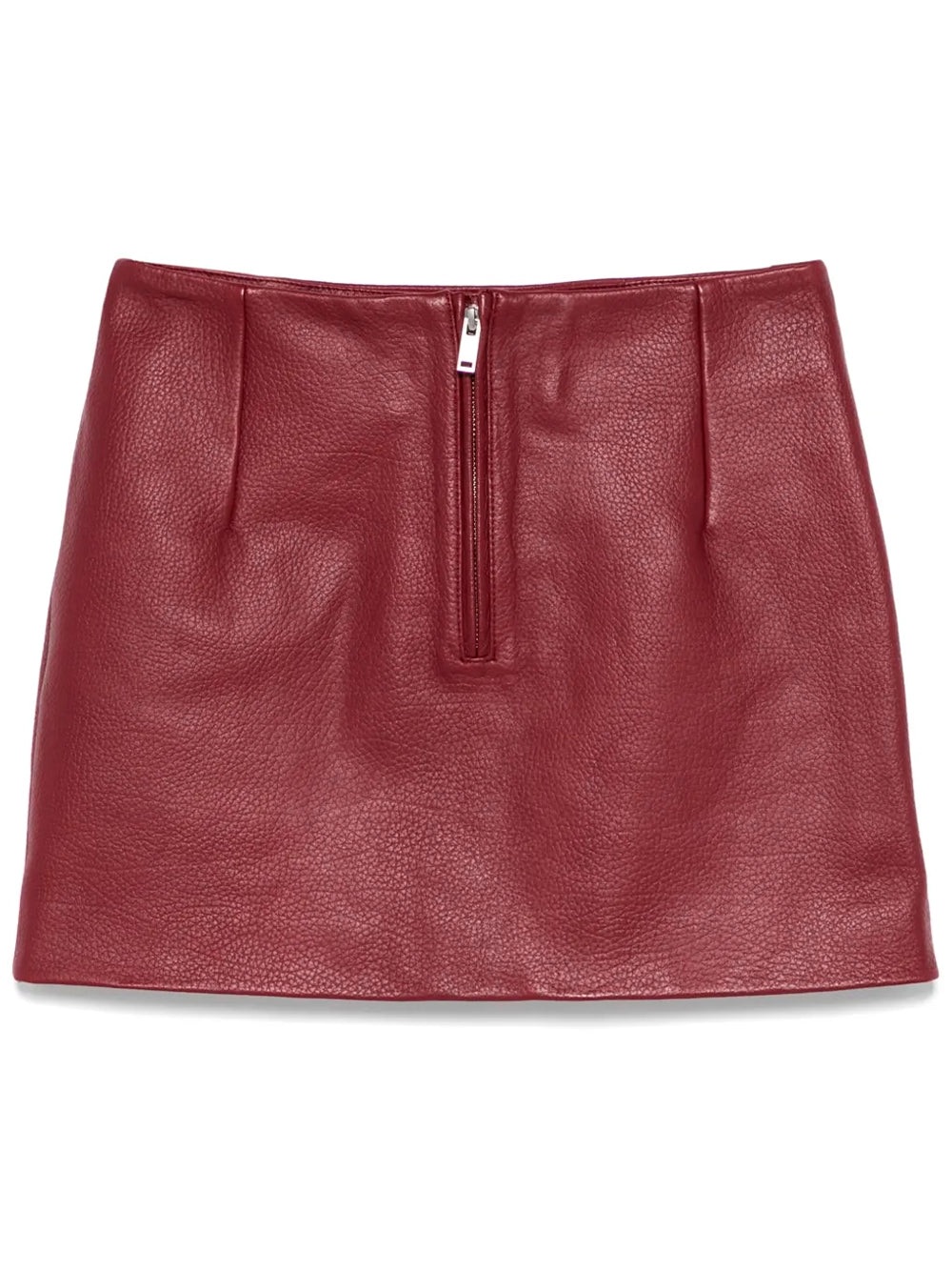 REMAIN-MINI LEATHER SKIRT-502844580 580 CHOCOLATE TRUFFLE