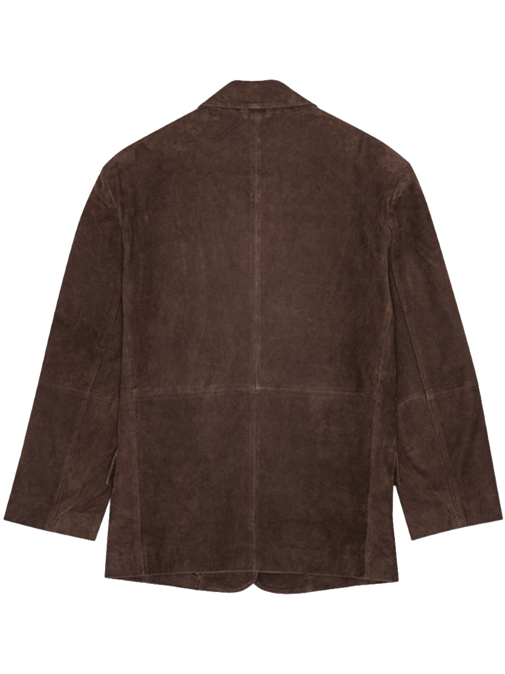 REMAIN-OVERSIZED SUEDE BLAZER-5029962910 2910 CHICORY COFFEE