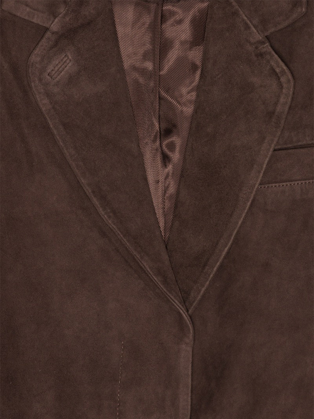 REMAIN-OVERSIZED SUEDE BLAZER-5029962910 2910 CHICORY COFFEE