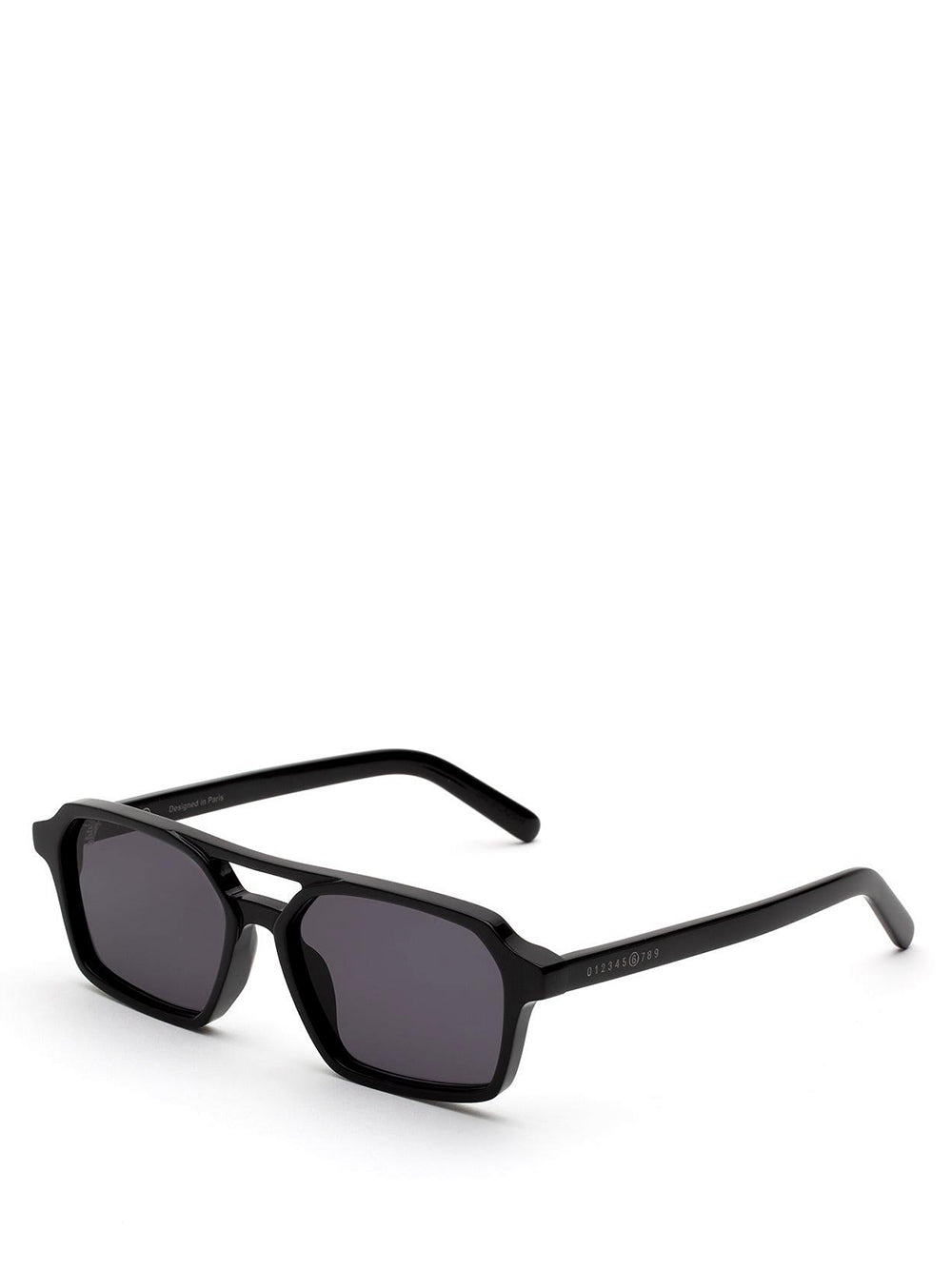 RETROSUPERFUTURE-MM6 FORM 7-SI4 BLACK/BLACK