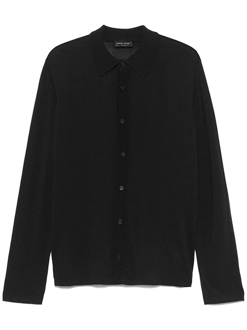 ROBERTO COLLINA-CAMICIA ML-261MYA10005 09 NERO