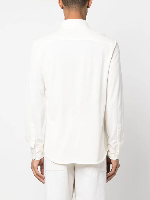 ROBERTO COLLINA-CAMICIA ML-261MYA51005 01 BIANCO OTTICO