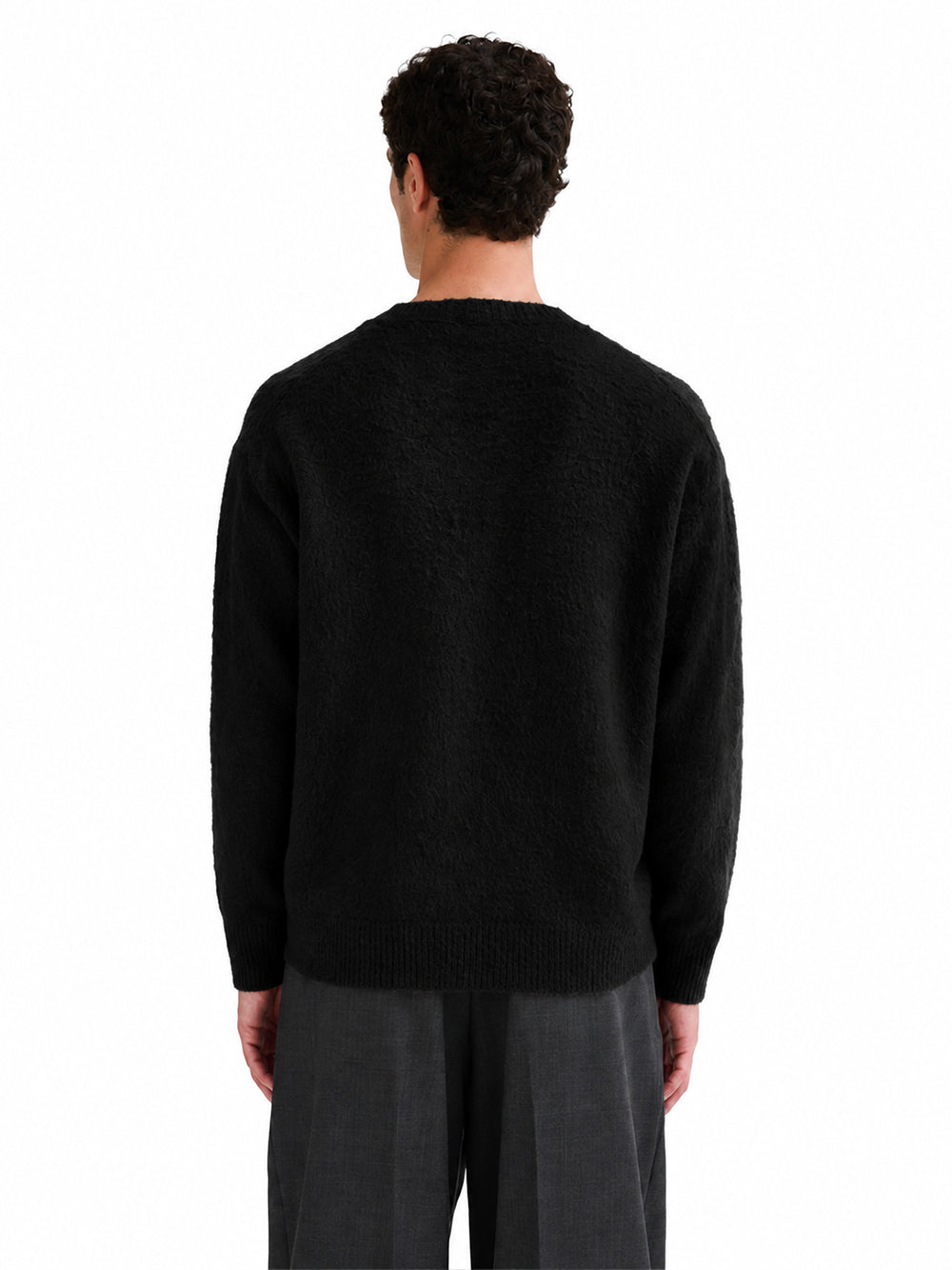 ROBERTO COLLINA-GIROCOLLO ML BRUSHED COMFORT FIT-263MYB45301 09 NERO