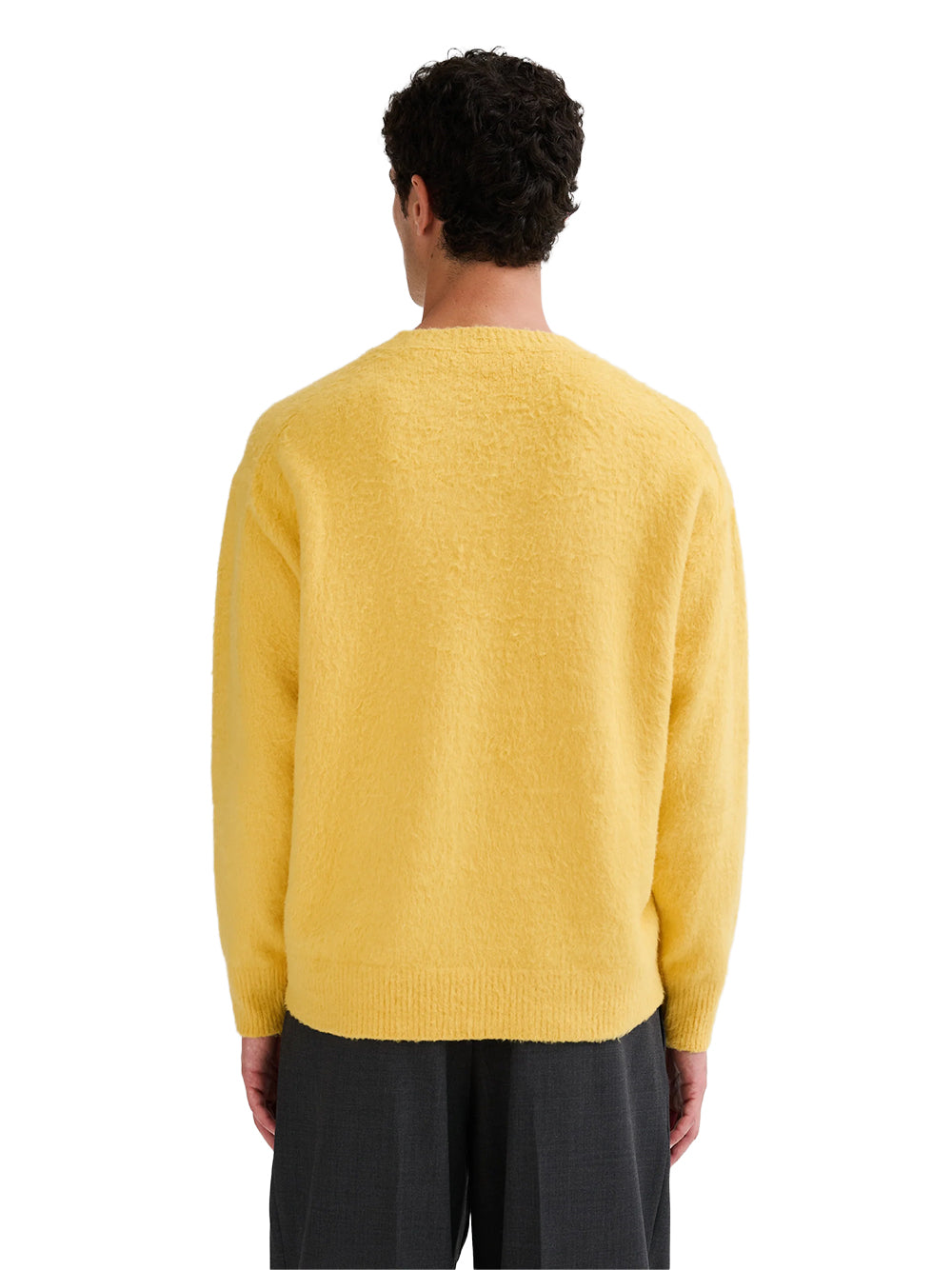 ROBERTO COLLINA-GIROCOLLO ML BRUSHED COMFORT FIT-263MYB45301 43 GIALLO