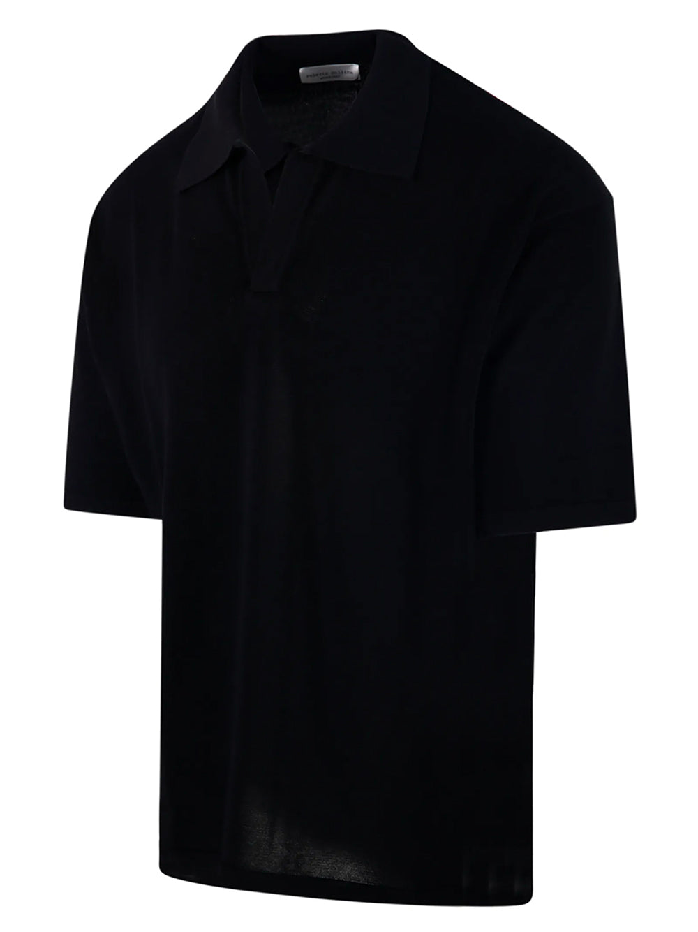 ROBERTO COLLINA-POLO MC COMFY FIT-261MYA11024 09 NERO