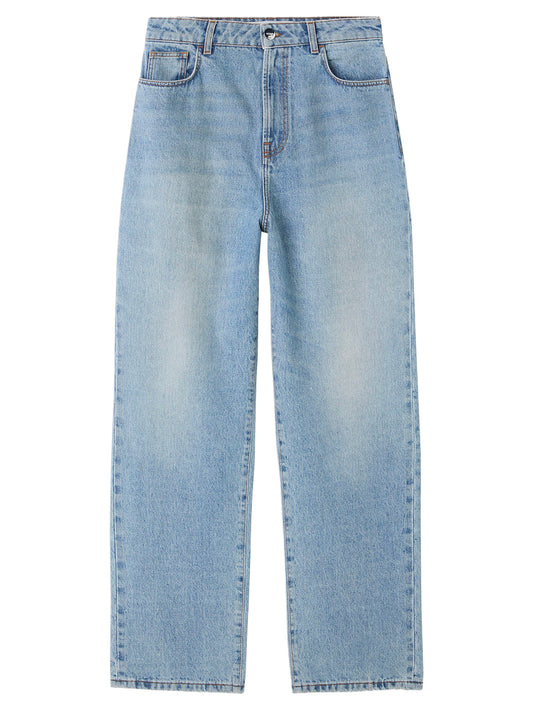 ROHE-BAGGY FIT DENIM-41831216 470 CLASSIC BLUE