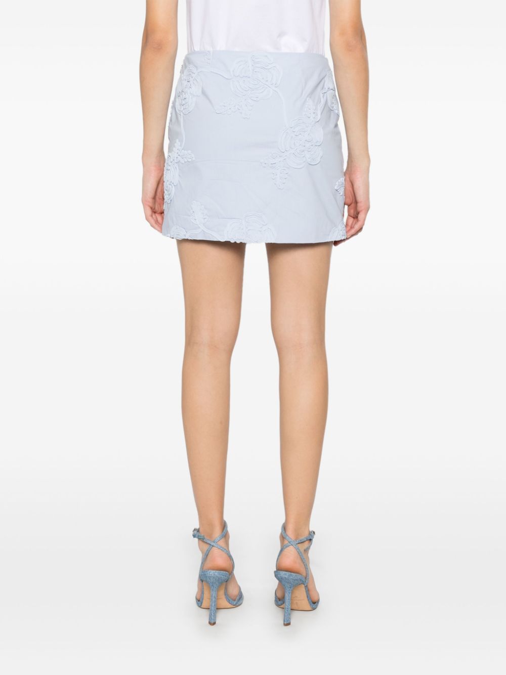 ROTATE-COTTON MINI SKIRT-1138592322 2322 SKYWAY