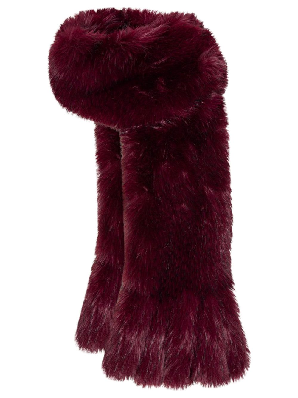 ROTATE-FAUX FUR SCARF-1150572734 2734 ZINFANDEL