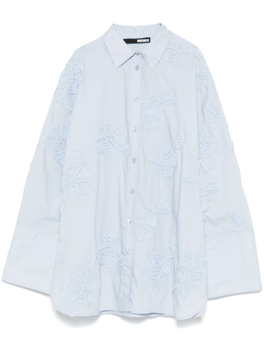 ROTATE-FLOWER OVERSIZED SHIRT-1135232322 2322 SKYWAY