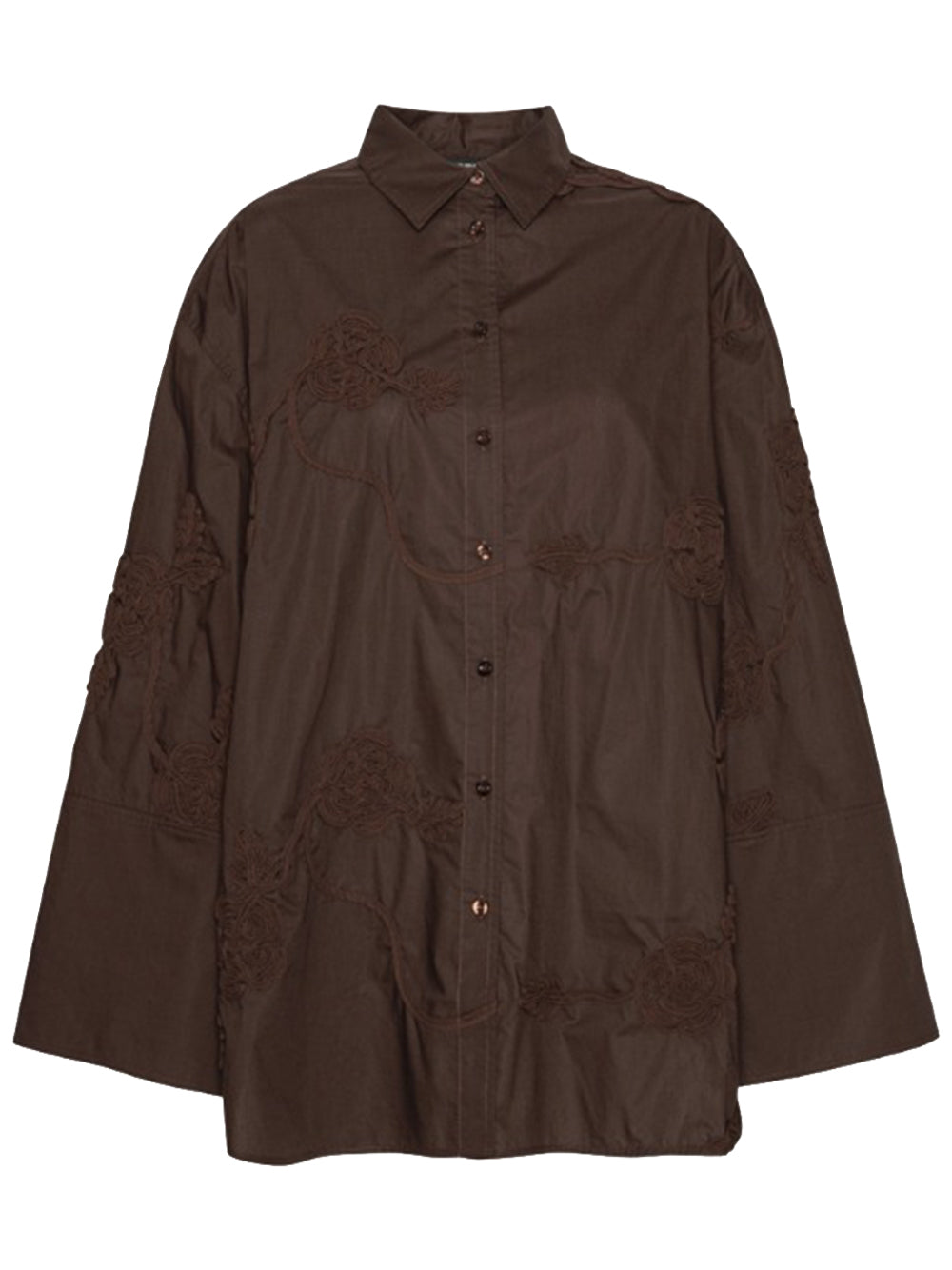 ROTATE-FLOWER OVERSIZED SHIRT-1151031667 1667 MOLE`