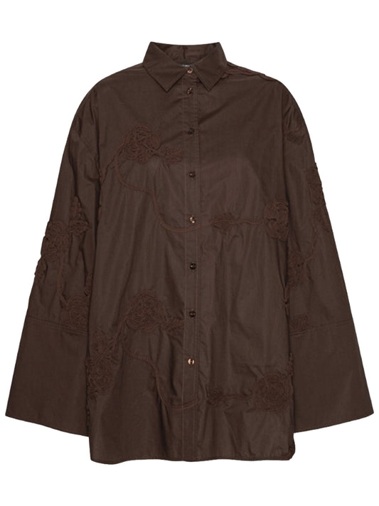 ROTATE-FLOWER OVERSIZED SHIRT-1151031667 1667 MOLE`