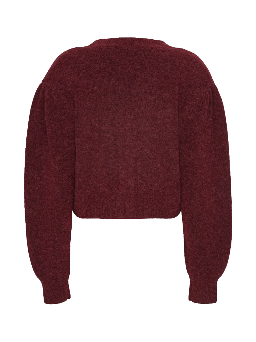 ROTATE-KNIT PUFFSLEEVE CARDIGAN-1142762734 2734 ZINFANDEL