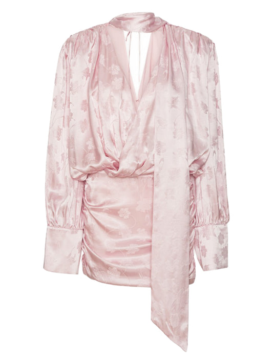 ROTATE-LONGSLEEVE MINI DRESS-1160641809 1809 ORCHID ICE