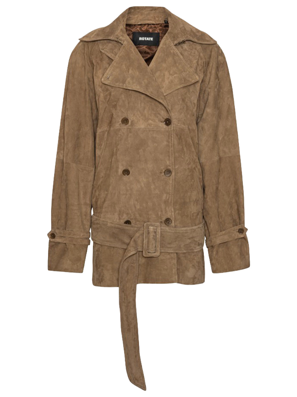 ROTATE-OVERSIZE SUEDE JACKET-1153101683 1683 MOREL