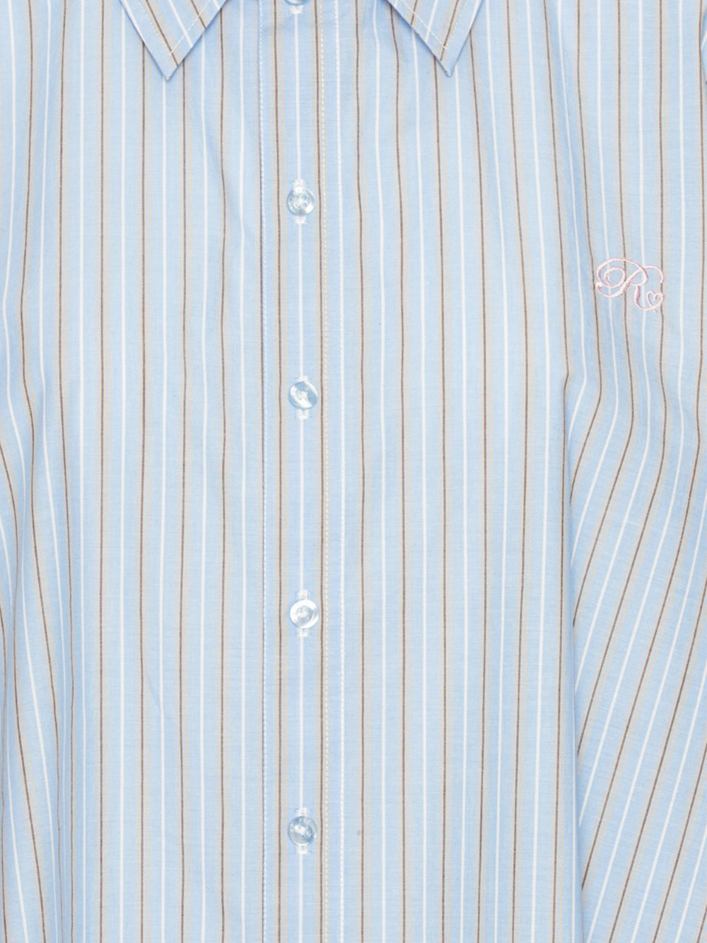 ROTATE-POPLIN OVERSIZED SHIRT-1153663082 3082 HYDRANGEA BLUE COMB