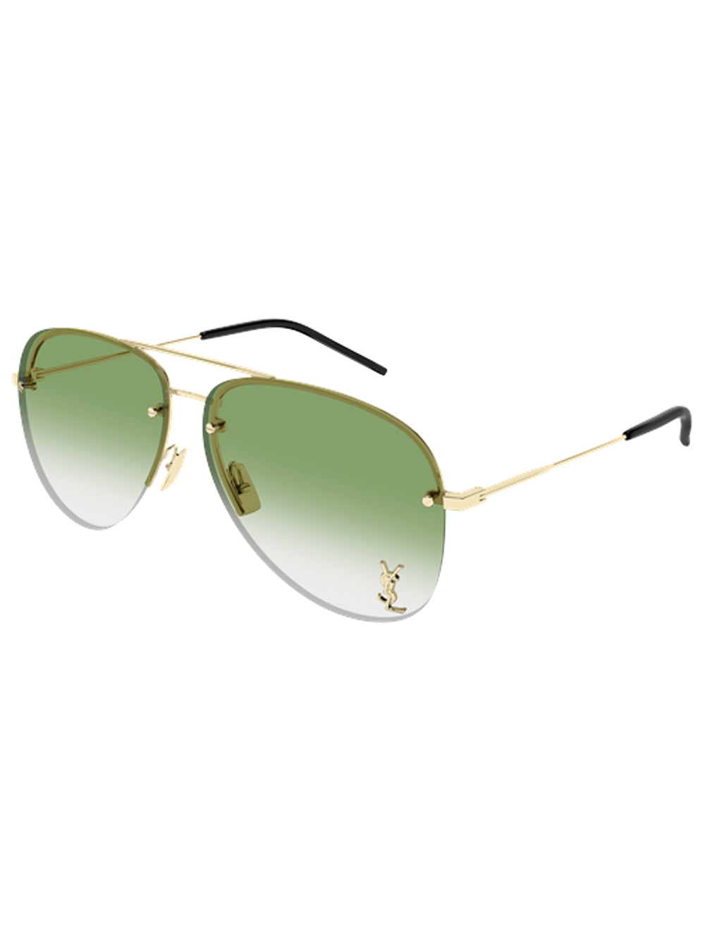 SAINT LAURENT-CLASSIC 11 M-CLASSIC 11 M.010 010 GOLD/GREEN