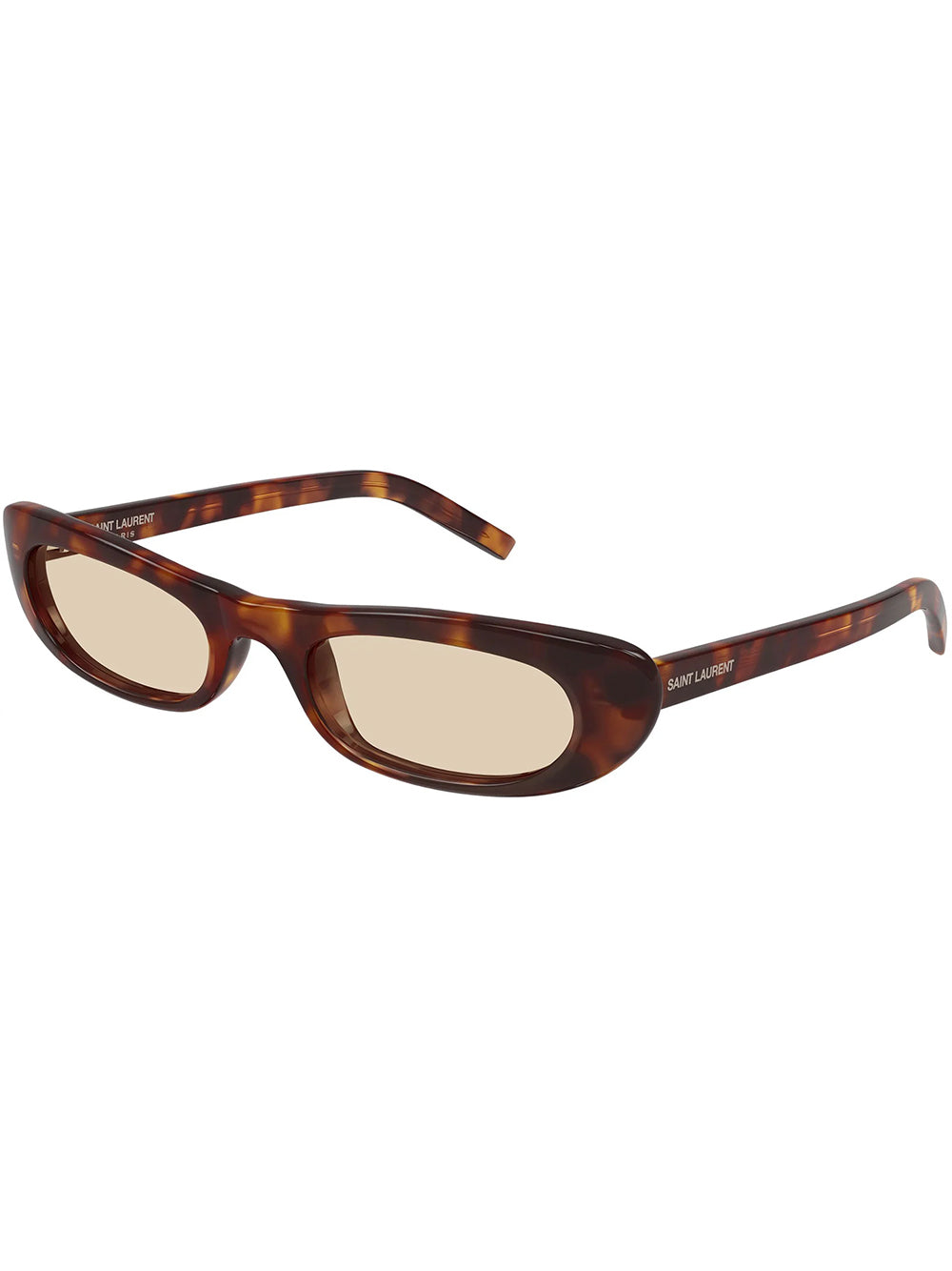 SAINT LAURENT-SHADE-SL 557.008 008 HAVANA CLEAR BROWN