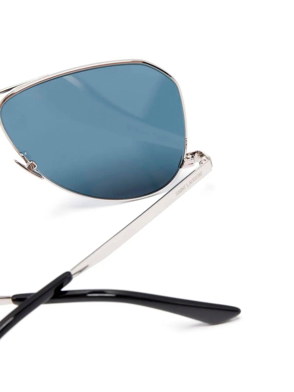 SAINT LAURENT-SL 690 DUST-SL690 003 SILVER BLUE