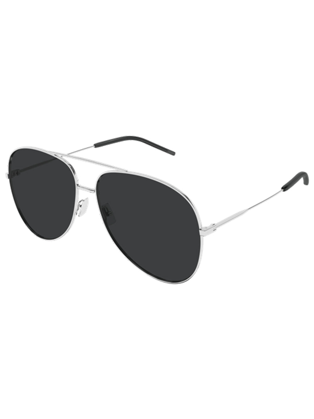 SAINT LAURENT-SL 972-SL 972.002 002 SILVER/BLACK