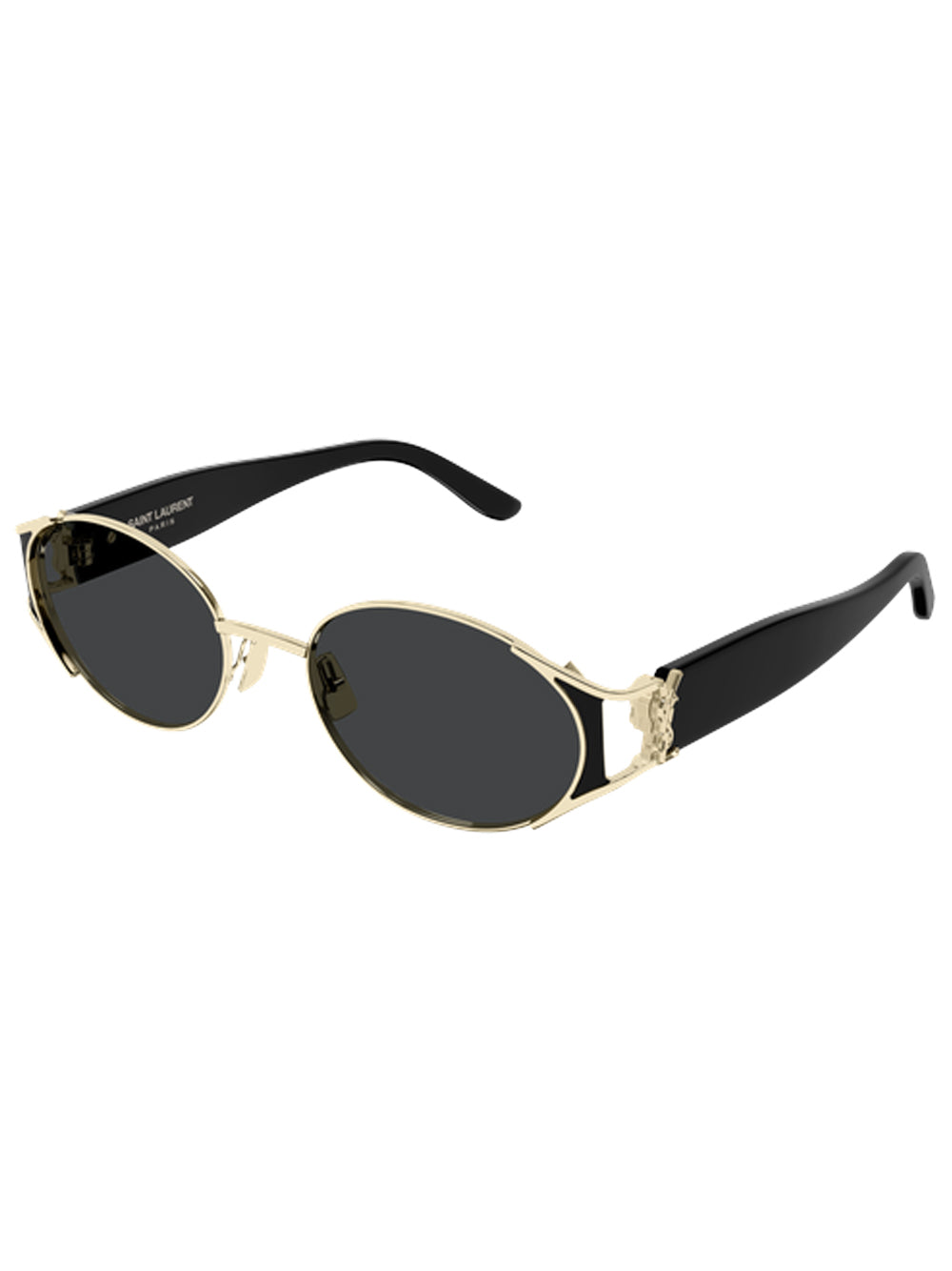SAINT LAURENT-SL M919-SL M919.001 001 GOLD/BLACK