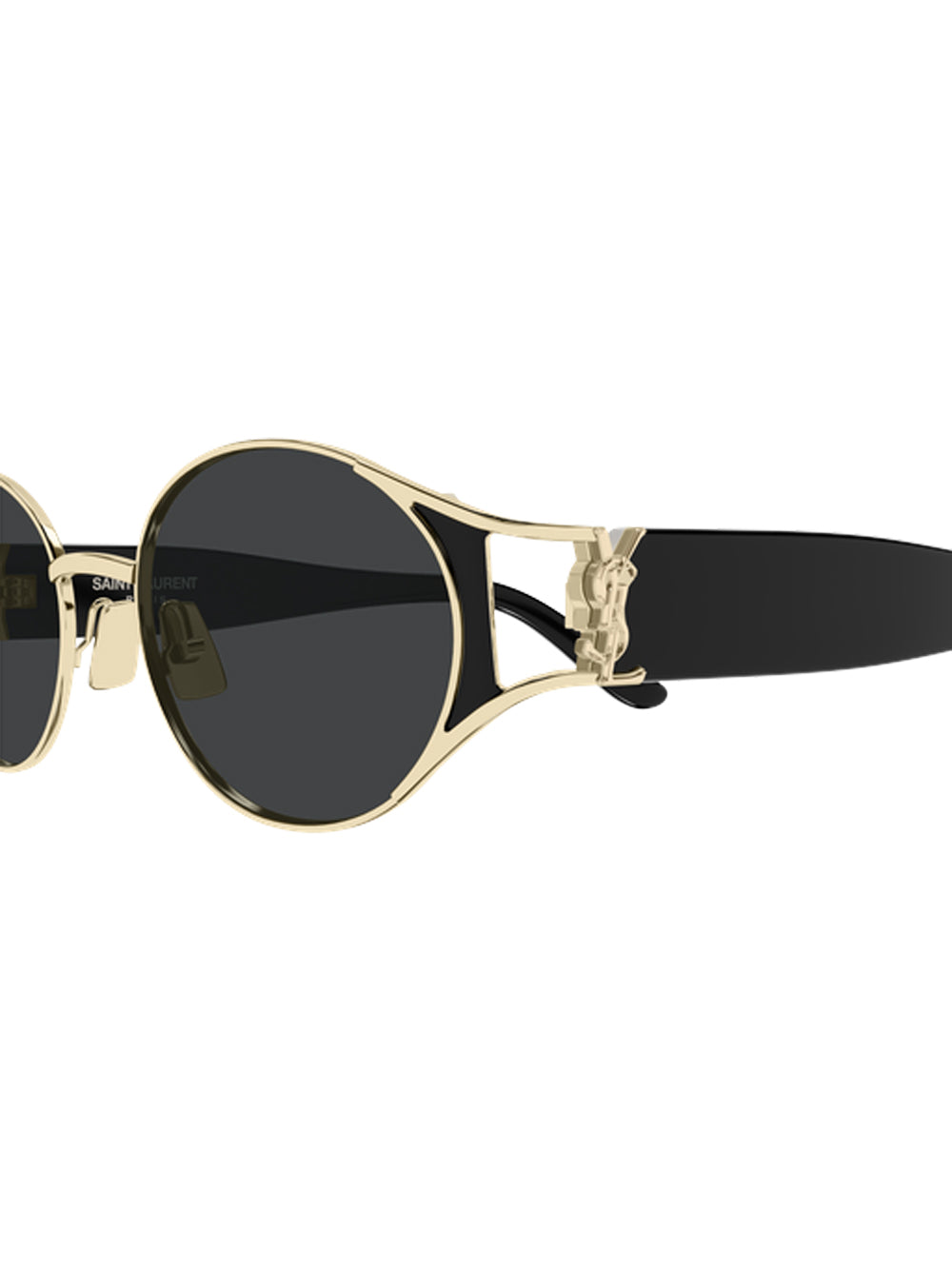 SAINT LAURENT-SL M919-SL M919.001 001 GOLD/BLACK