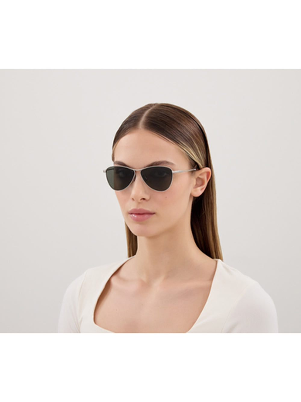 SAINT LAURENT-VESPER-SL 831.002 002 SILVER