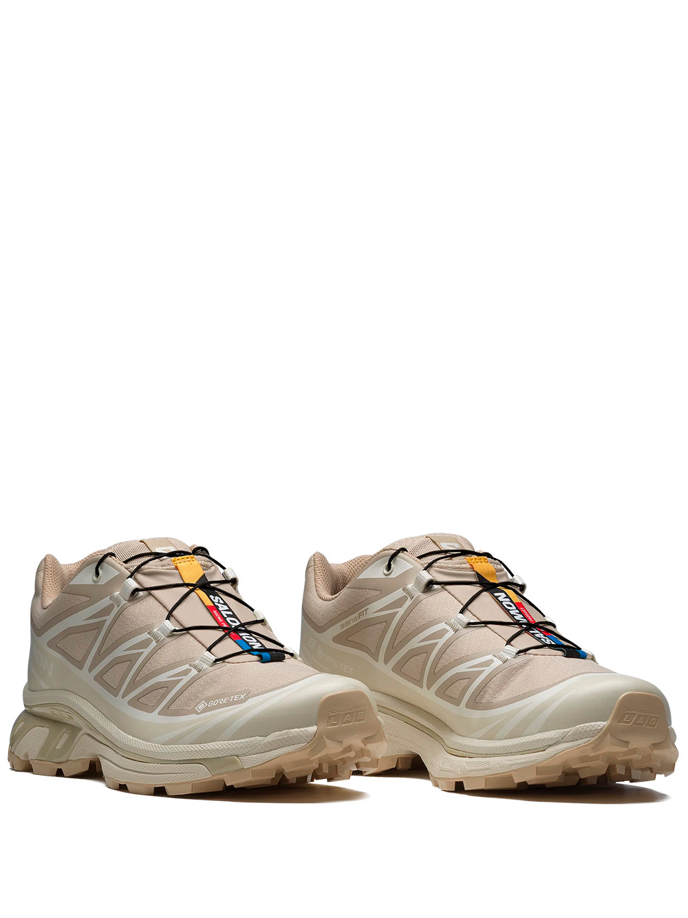 SALOMON-XT-6 GTX-L47732400 OXFORD TAN/ALMOND MILK/SAFARI