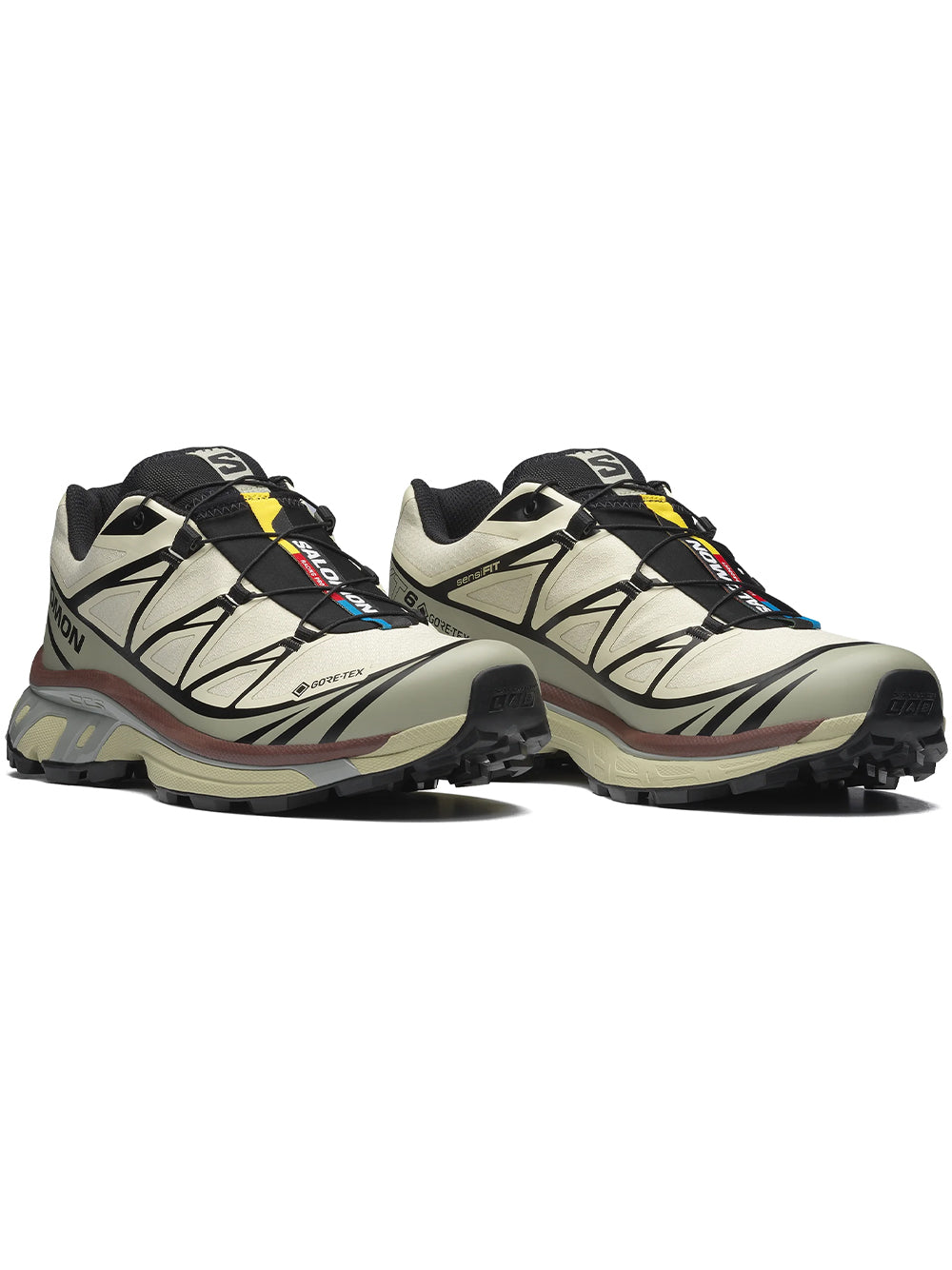 SALOMON-XT-6 GTX-L49202200 ASPARAGUS GREEN/TEA/CHOCO