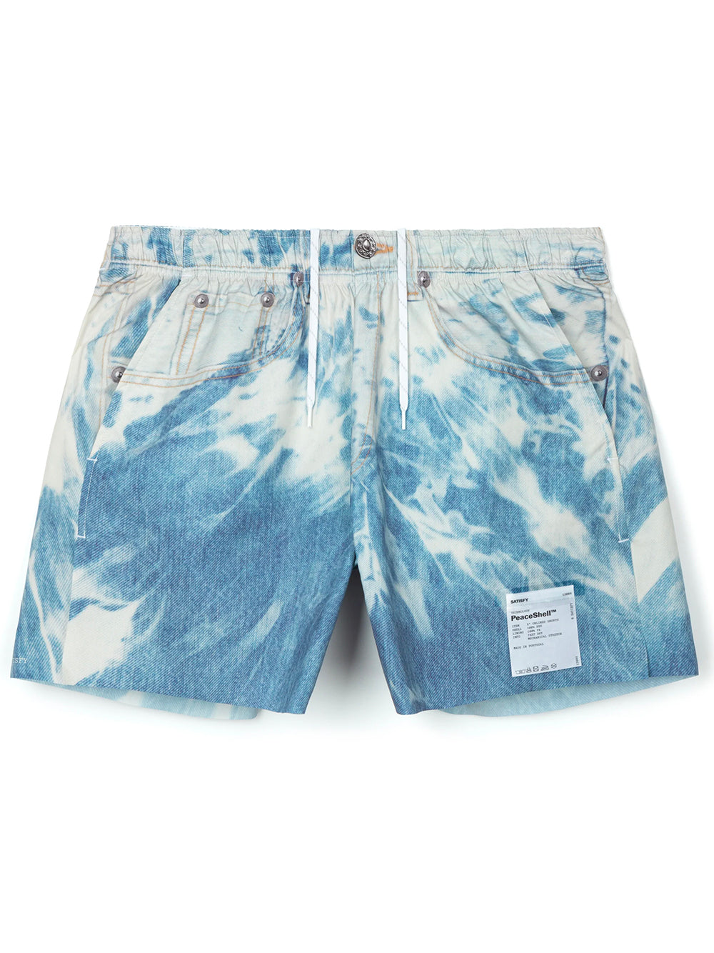 SATISFY-AMBIENTWARP UNLINED 5`` SHORT-12008.61G00 BLEACH BLUE DENIM