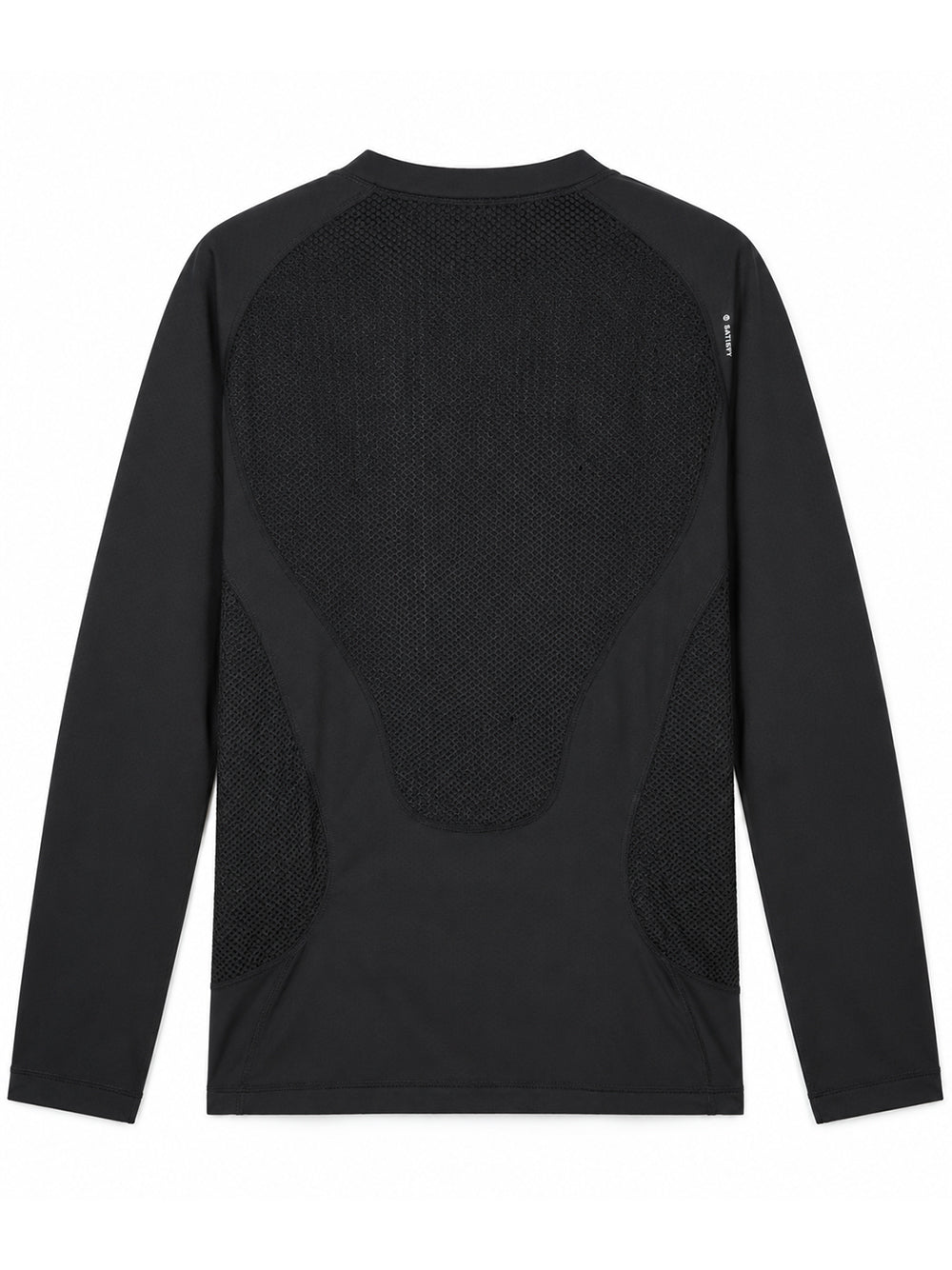 SATISFY-FUZZFLEECE OCTA LONG TEE-11063.00001 BLACK