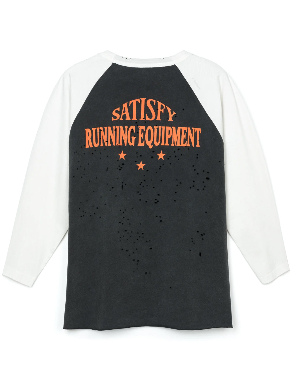 SATISFY-MOTHTECH BASEBALL TEE-11096.11A20 OFF WHITE/AGED BLACK