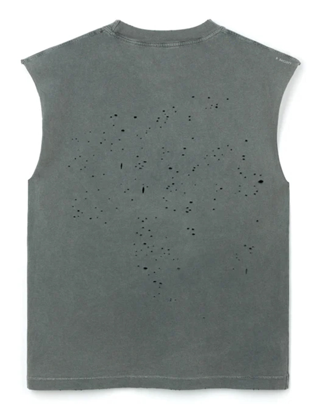 SATISFY-MOTHTECH MUSCLE TEE-11005.01A02 FADED BLACK