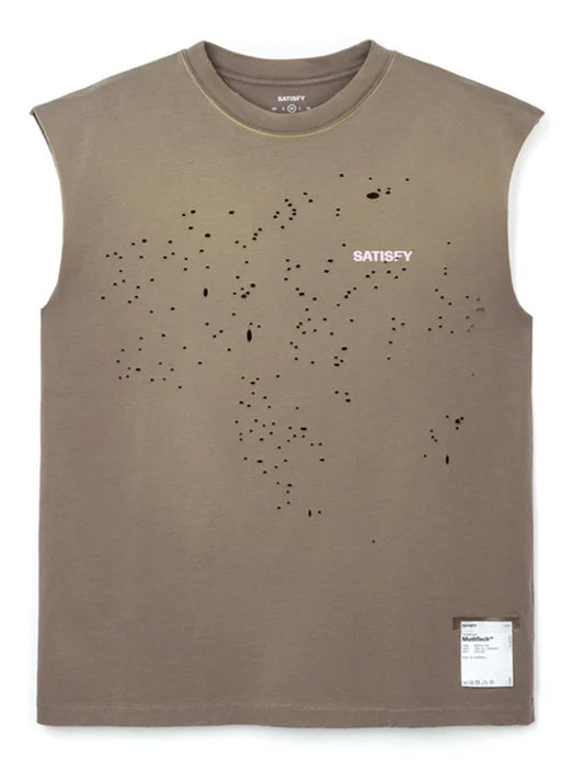 SATISFY-MOTHTECH MUSCLE TEE-11005.91E02 SUN BLEACHED FALCON