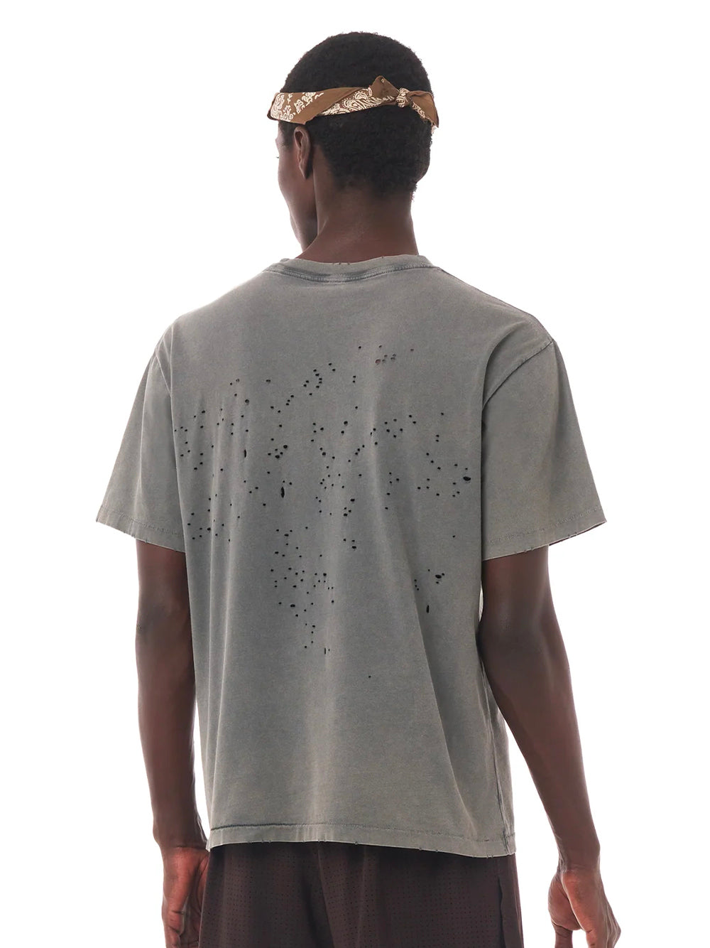 SATISFY-MOTHTECH T-SHIRT-11006.01A19 FADED BLACK