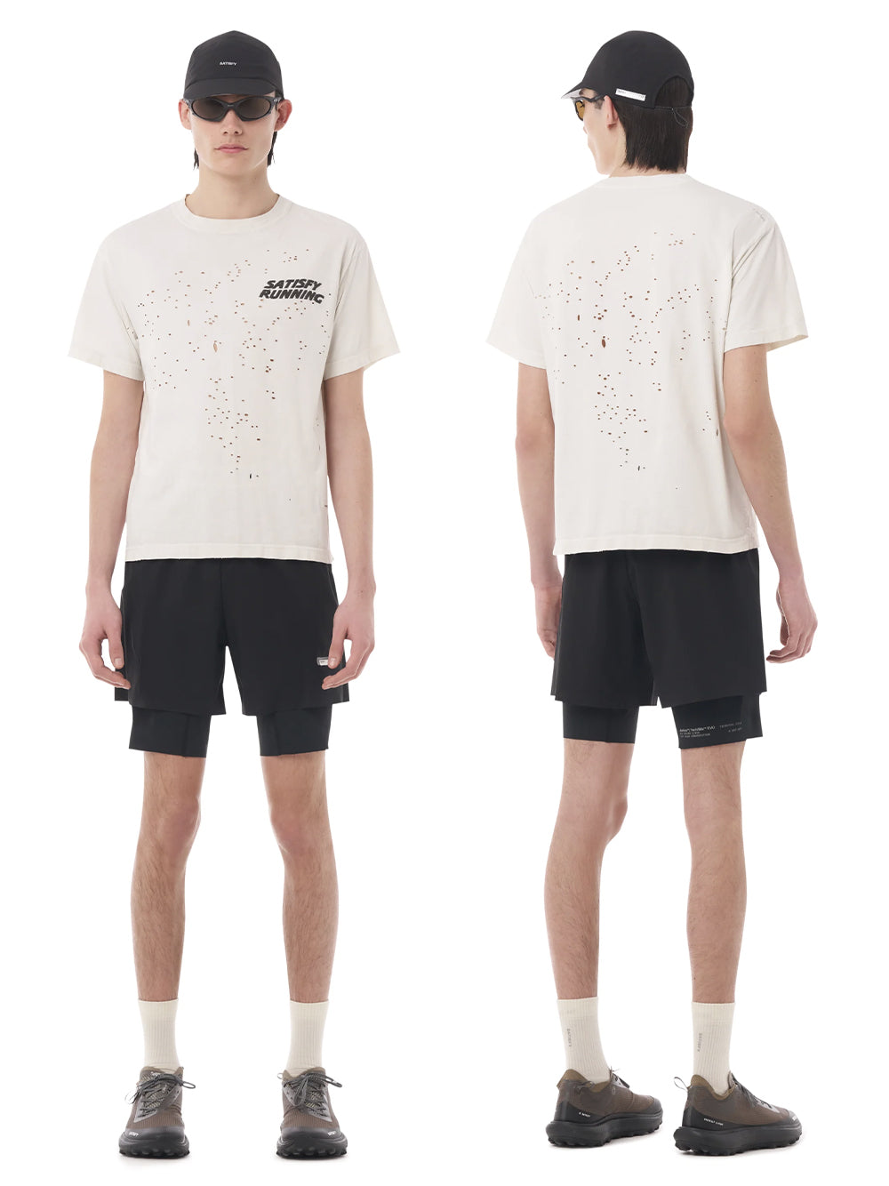 SATISFY-MOTHTECH T-SHIRT-11006.11108 OFF WHITE