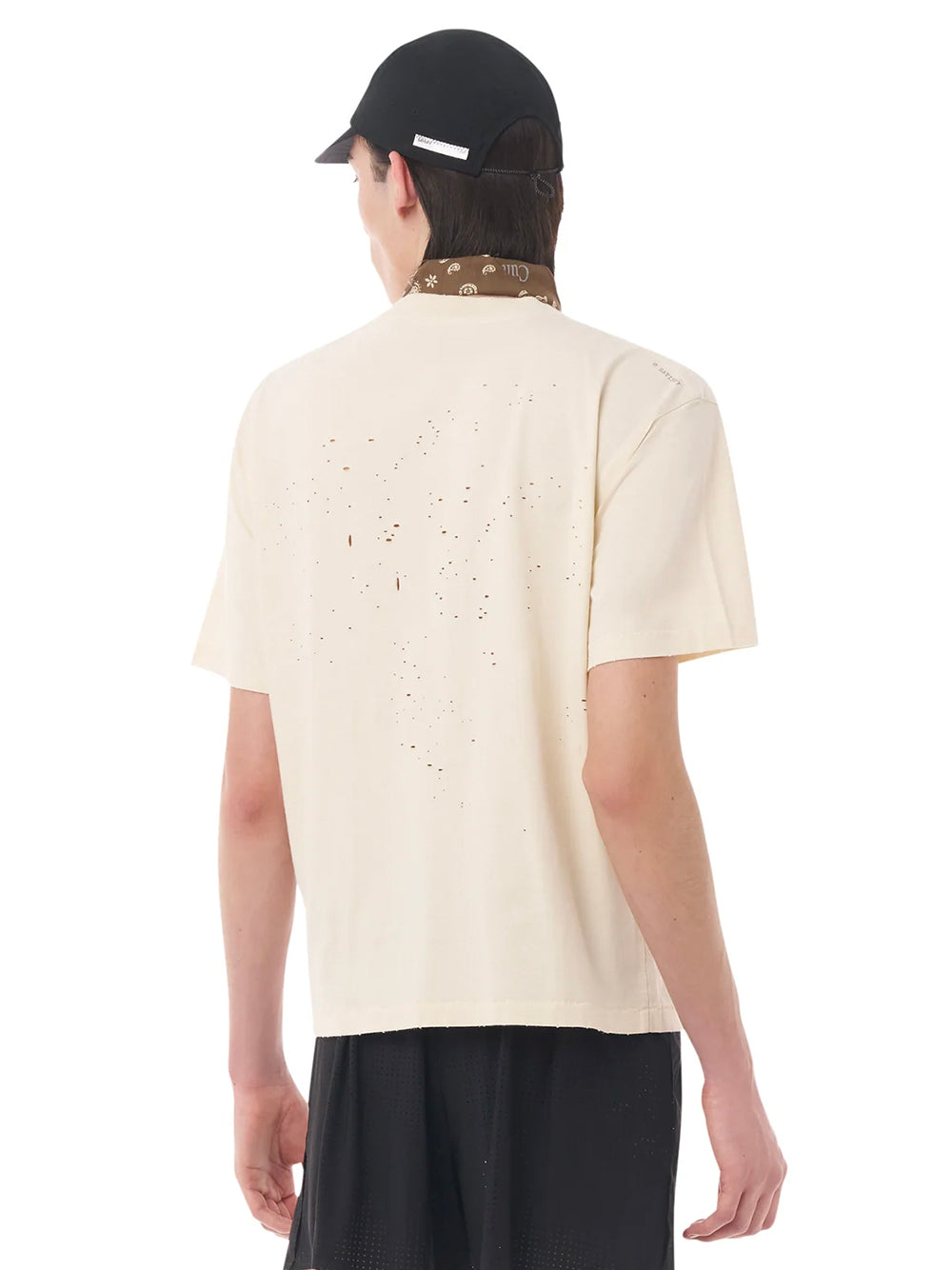 SATISFY-MOTHTECH T-SHIRT-11006.12A02 AGED ECRU