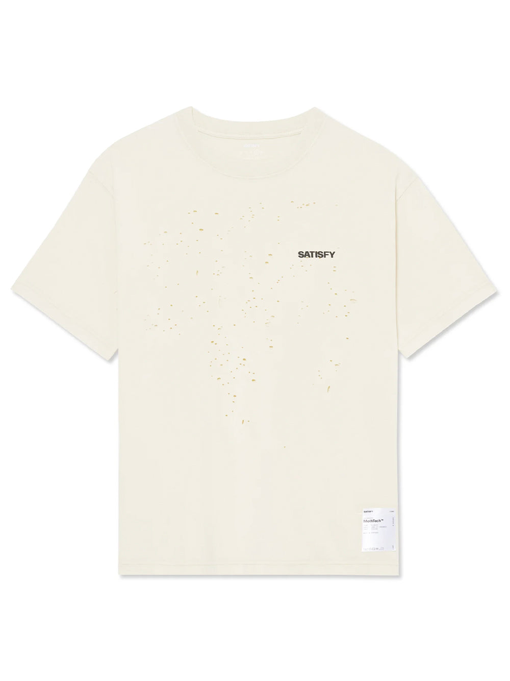 SATISFY-MOTHTECH T-SHIRT-11006.12A02 AGED ECRU