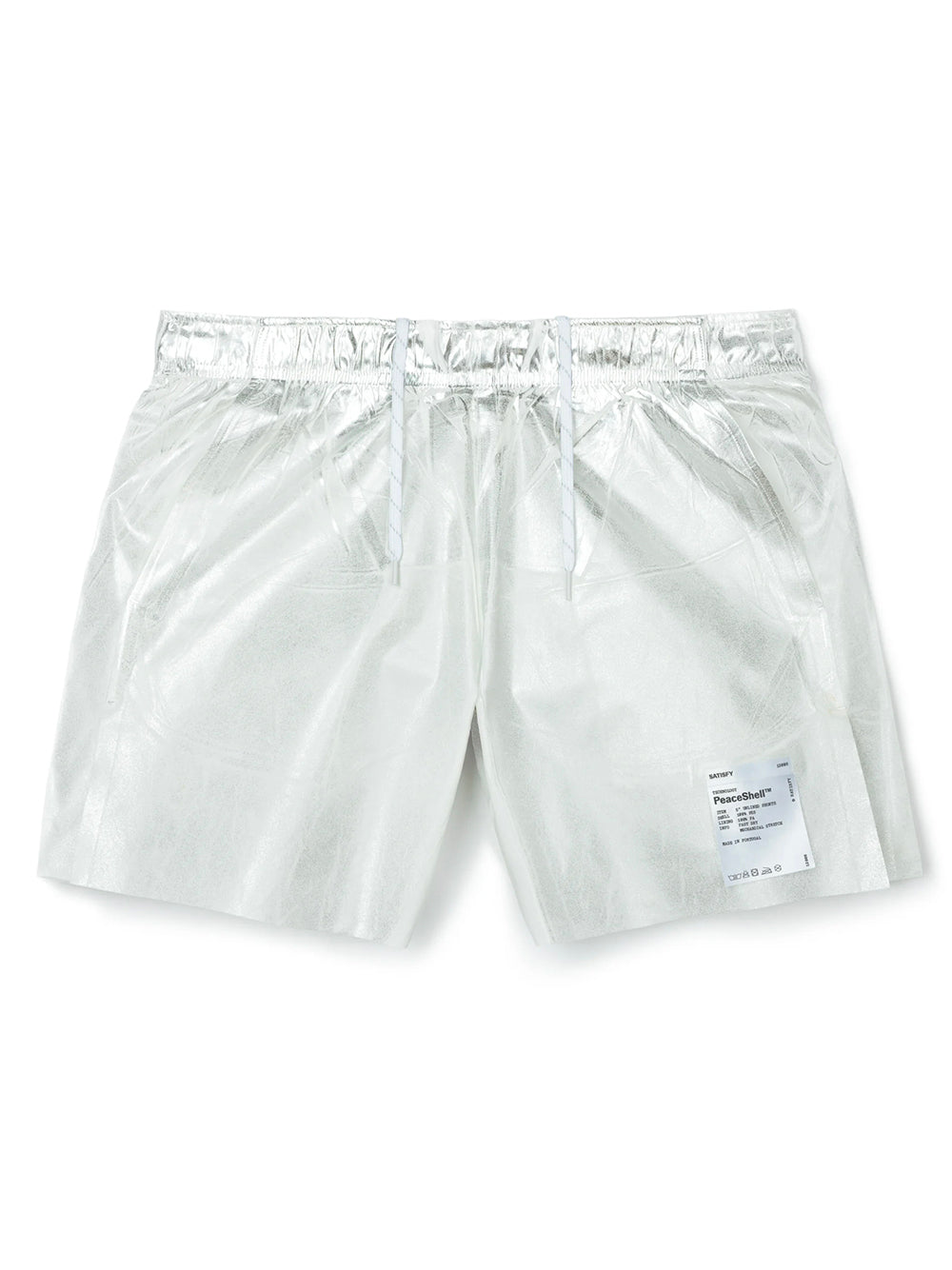 SATISFY-PEACESHELL 5`` UNLINED SHORT-12008.80K00 SILVER FOIL