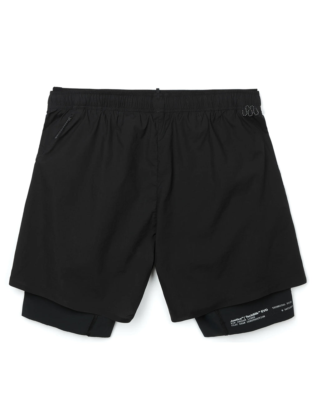 SATISFY-RIPPY CORDURA 8" TRAIL SHORTS-12053.00000 BLACK