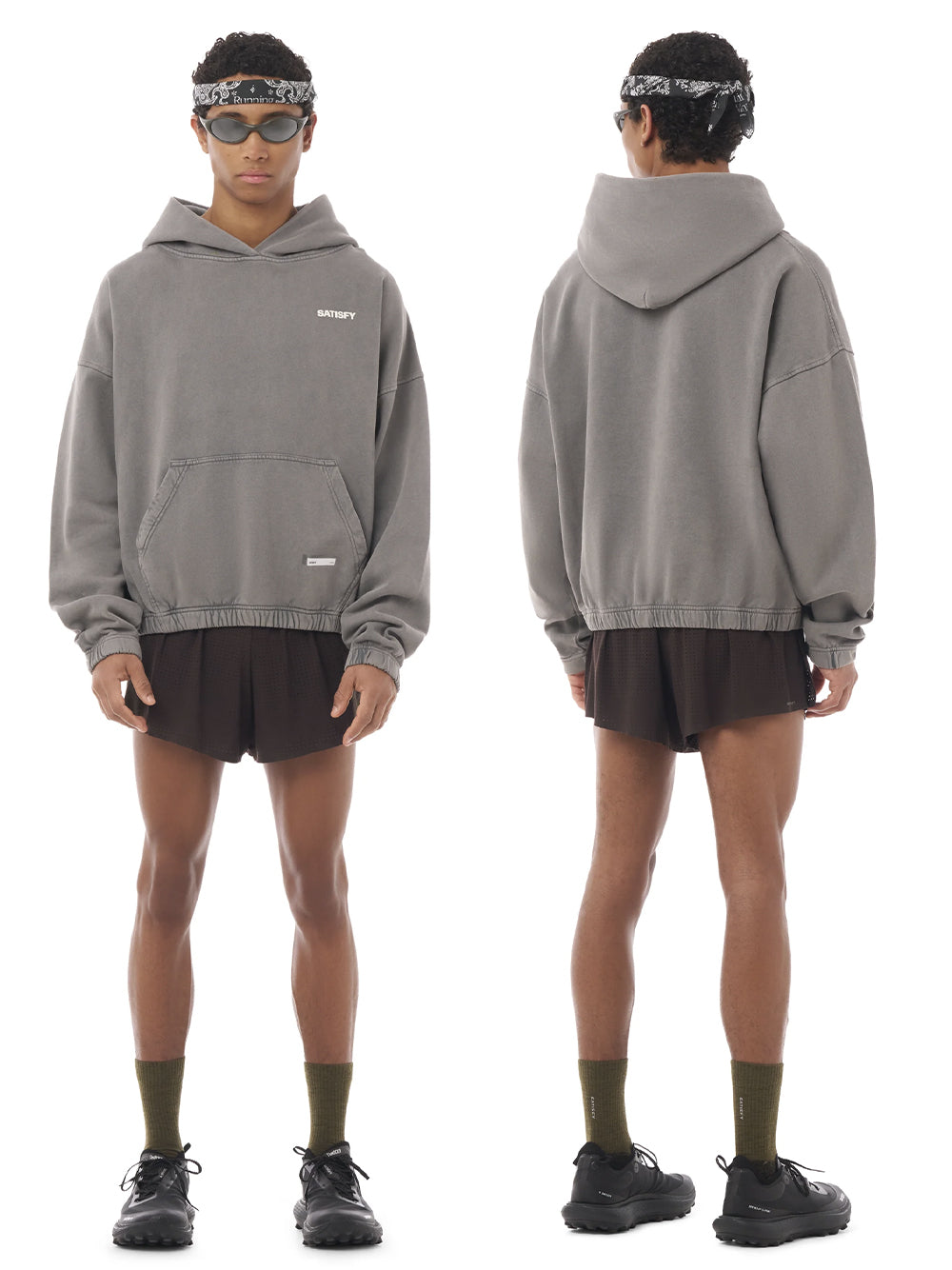 SATISFY-SOFTCELL HOODIE-11046.82A02 AGED GREY
