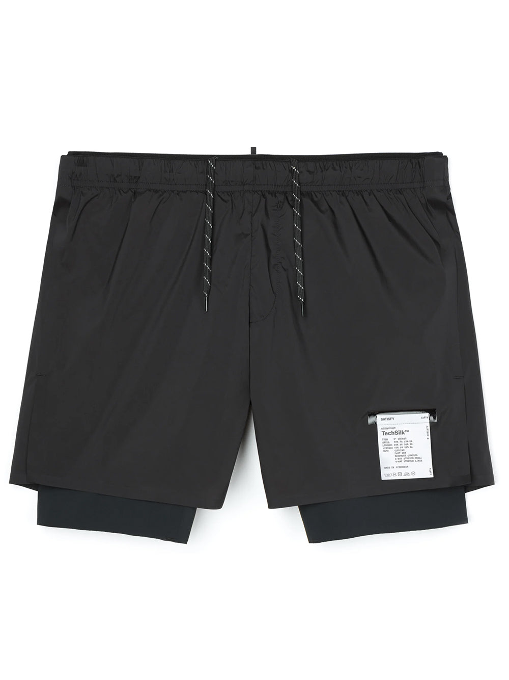 SATISFY-TECHSILK 8`` SHORT-12099.00000 BLACK