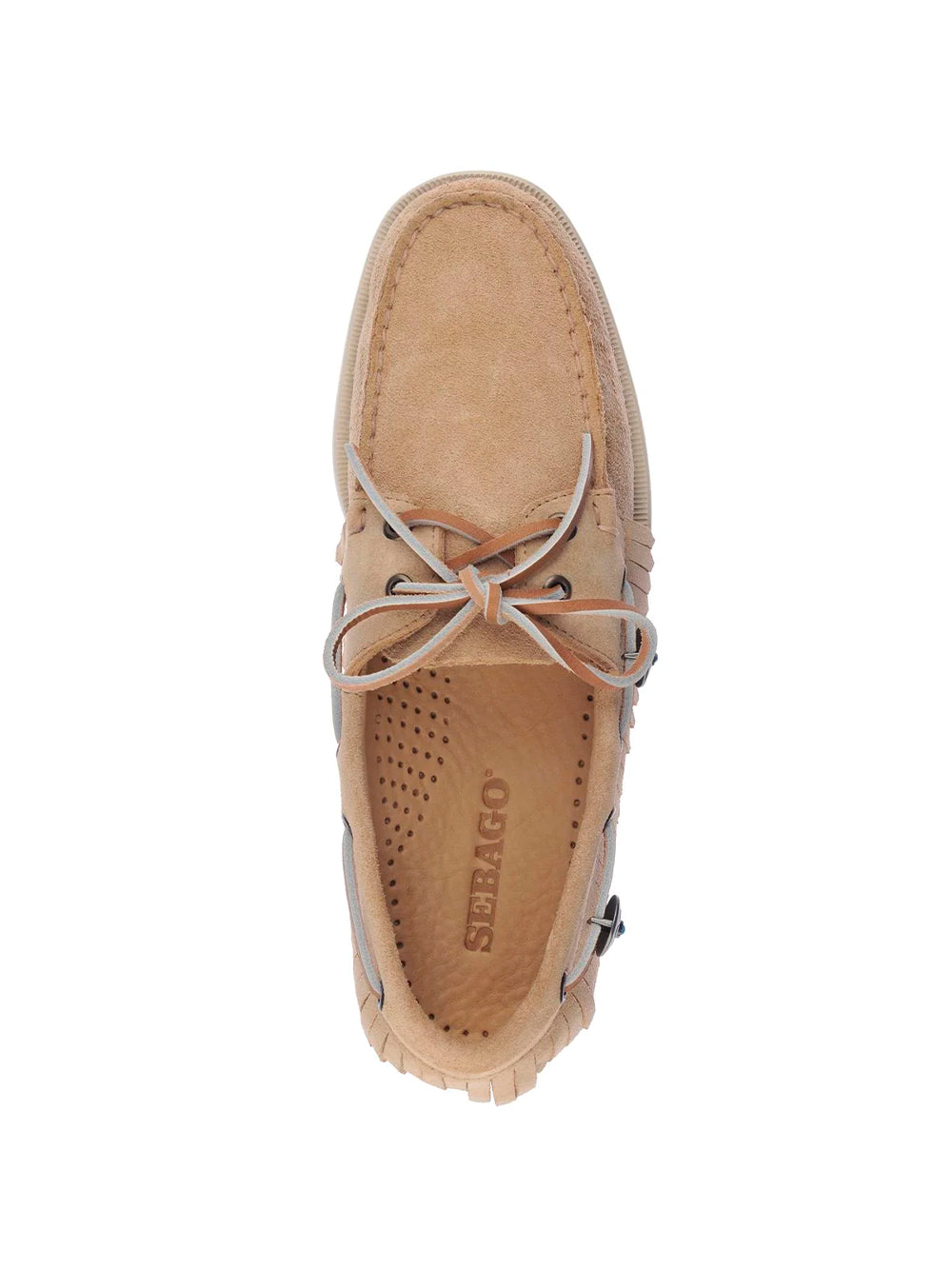 SEBAGO-PORTLAND FRINGES-741148W 906 BEIGE CAMEL