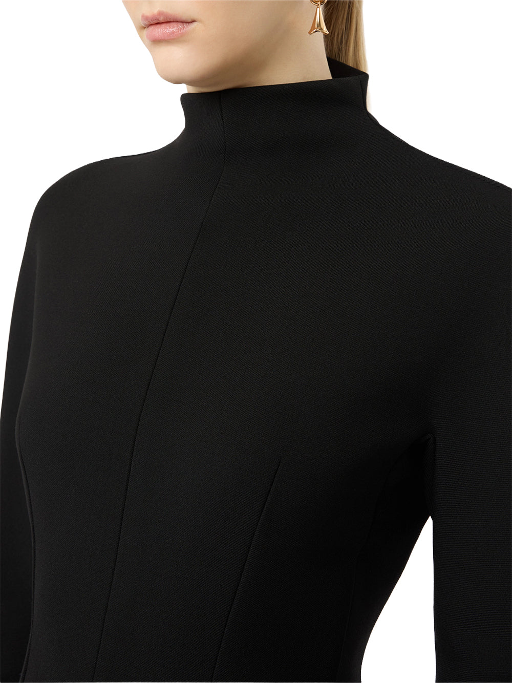 SPORTMAX-ABITO CLESSIDRA-SPXTEFRITE NERO