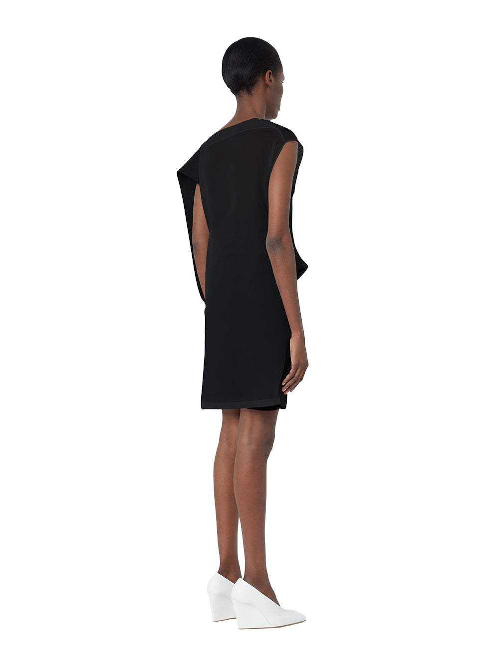 SPORTMAX-ABITO SMANICATO-SPSCESTO NERO