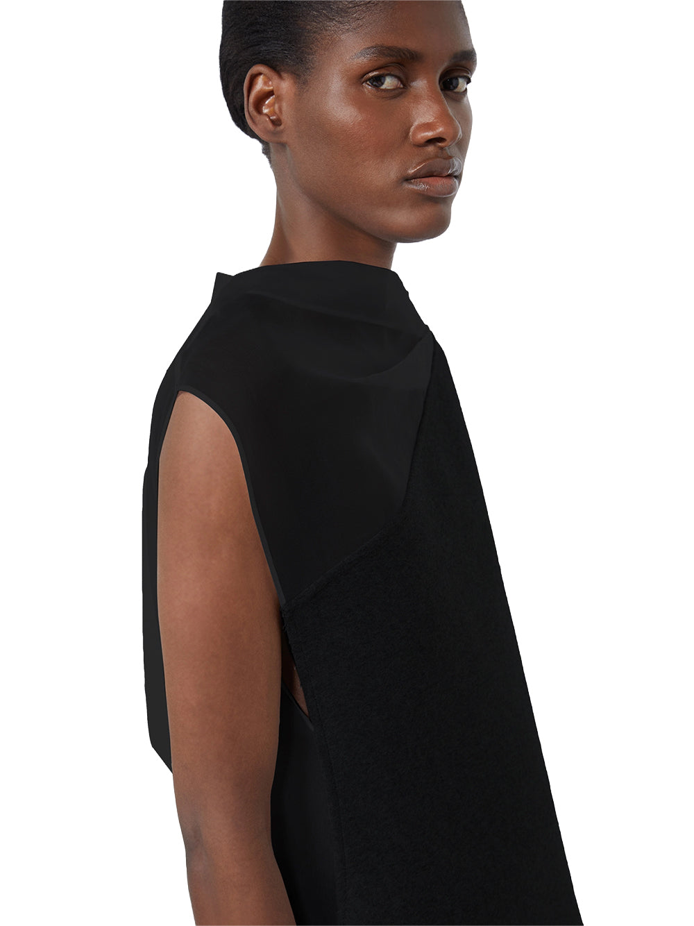 SPORTMAX-ABITO SMANICATO-SPSCESTO NERO