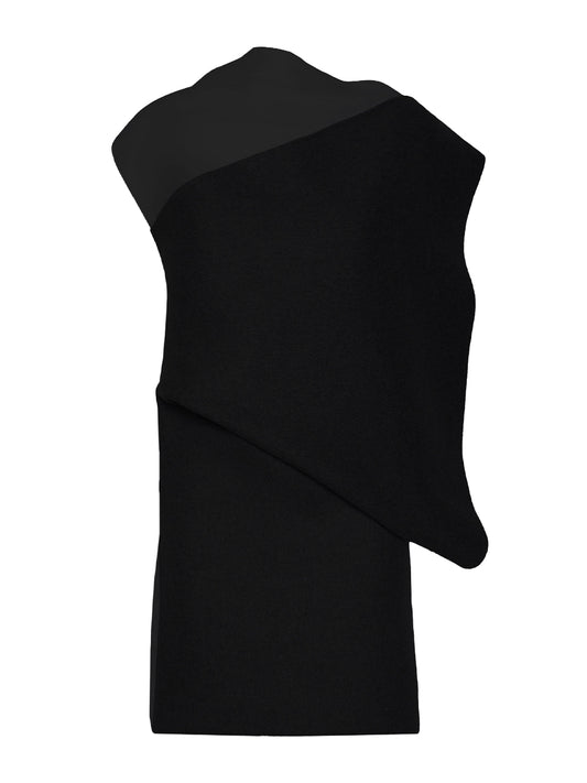 SPORTMAX-ABITO SMANICATO-SPSCESTO NERO